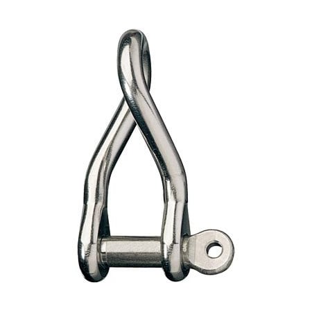 Ronstan International Shackle, Twisted, Pin, 1/2" RF632